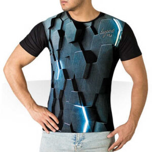 تی شرت سه بعدی hex